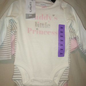 3-Piece Princess Bodysuit & Tutu Pant Set